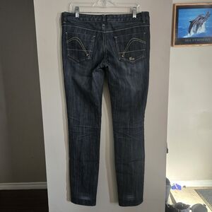 Guess Women's Skinny Jeans in Dark Blue Denim